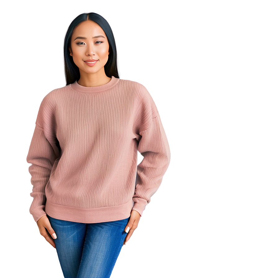 Champagne Pink Sweater Png Cbg4