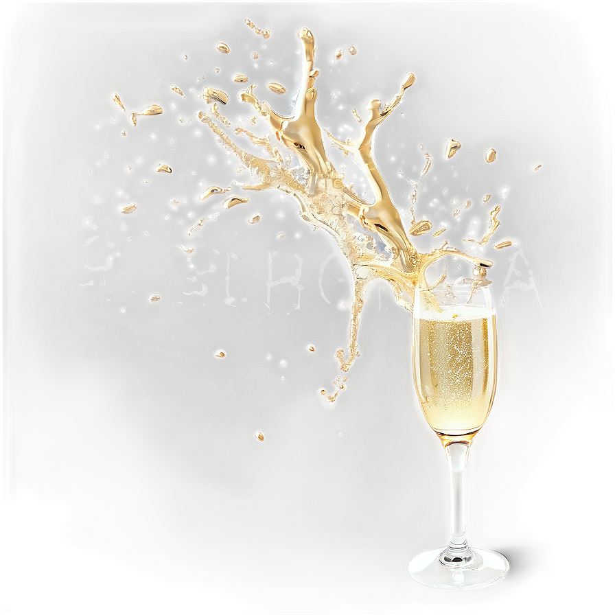 Champagne Splash Celebration Png Hsp