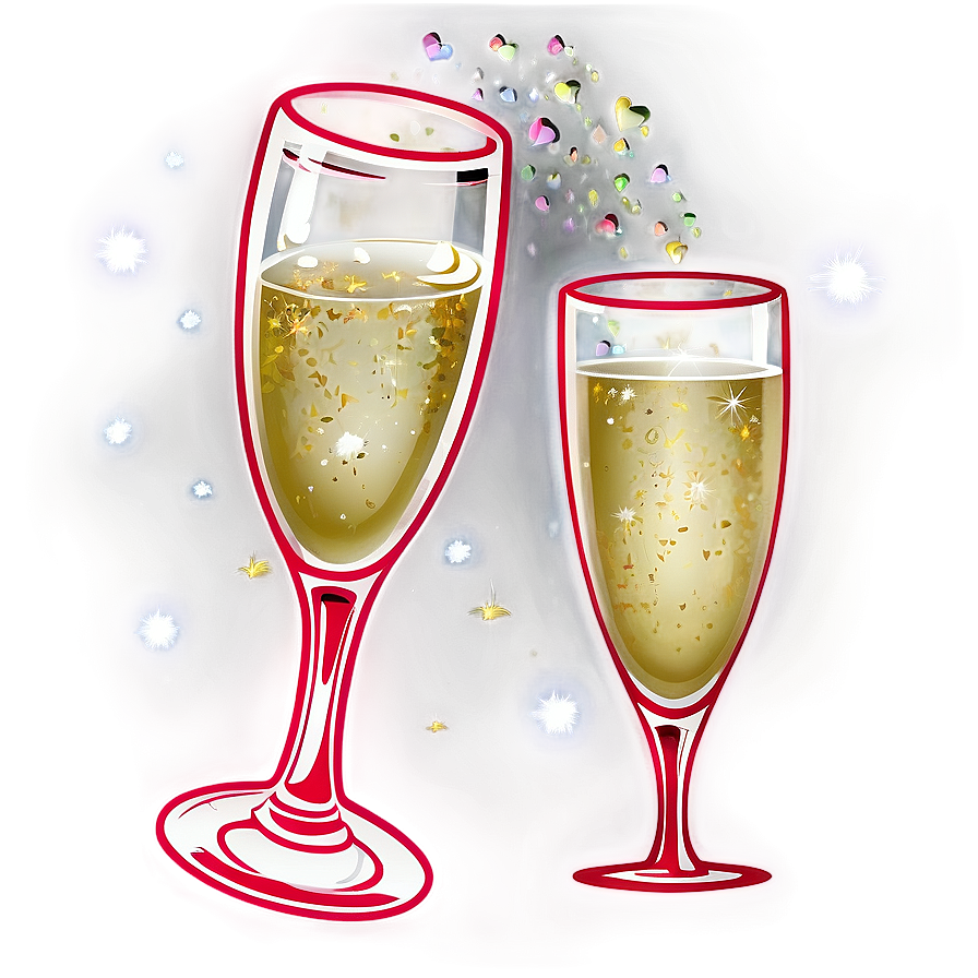 Champagne Toast Png 05212024