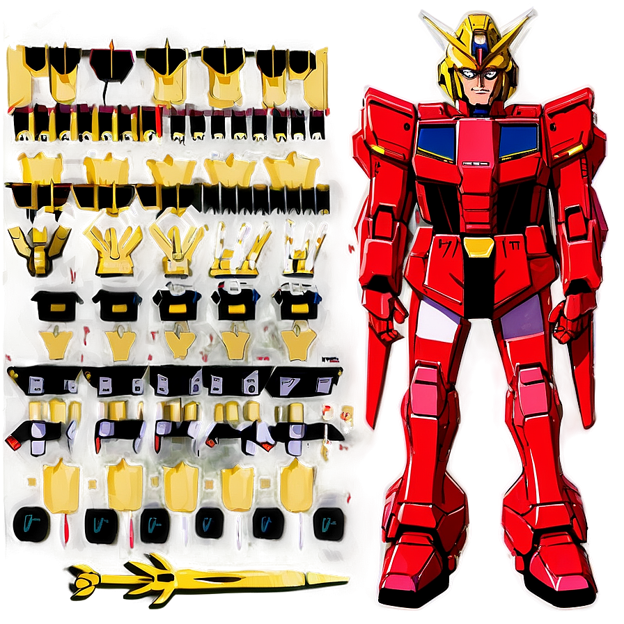 Char Aznable's Gundam Png 06112024