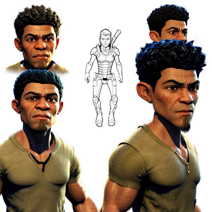 Character Concept Art Riley Freeman