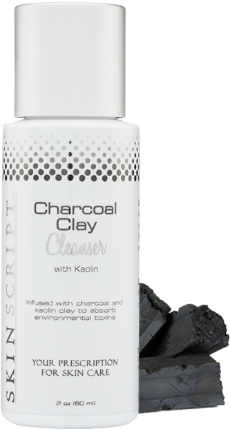 Charcoal Clay Cleanser - Skin Script Charcoal Clay Cleanser, HD Png Download PNG with transparent background