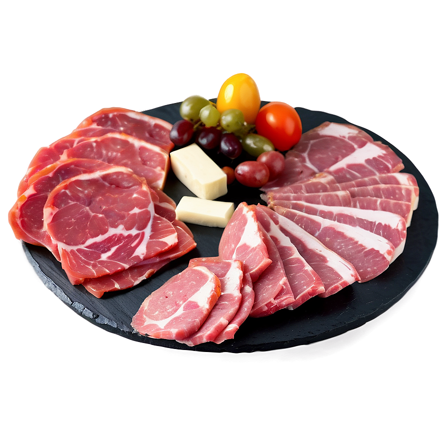 Charcuterie Meat Selection Png Ooq71