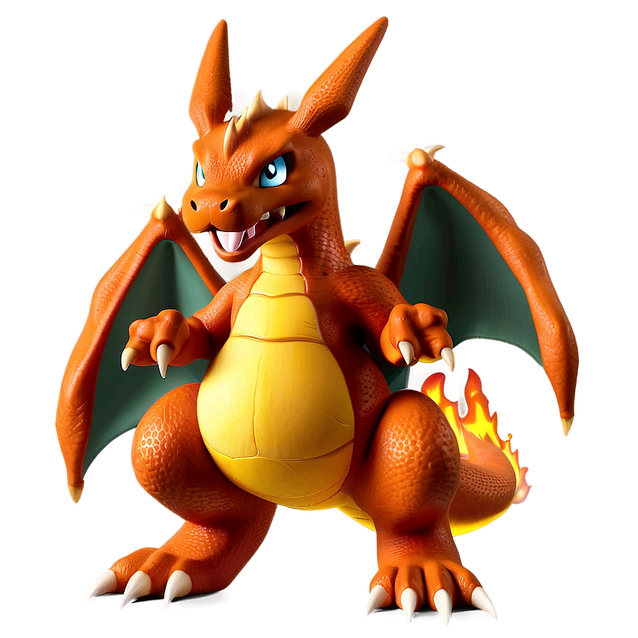 Charizard in Battle PNG ukf PNG with transparent background