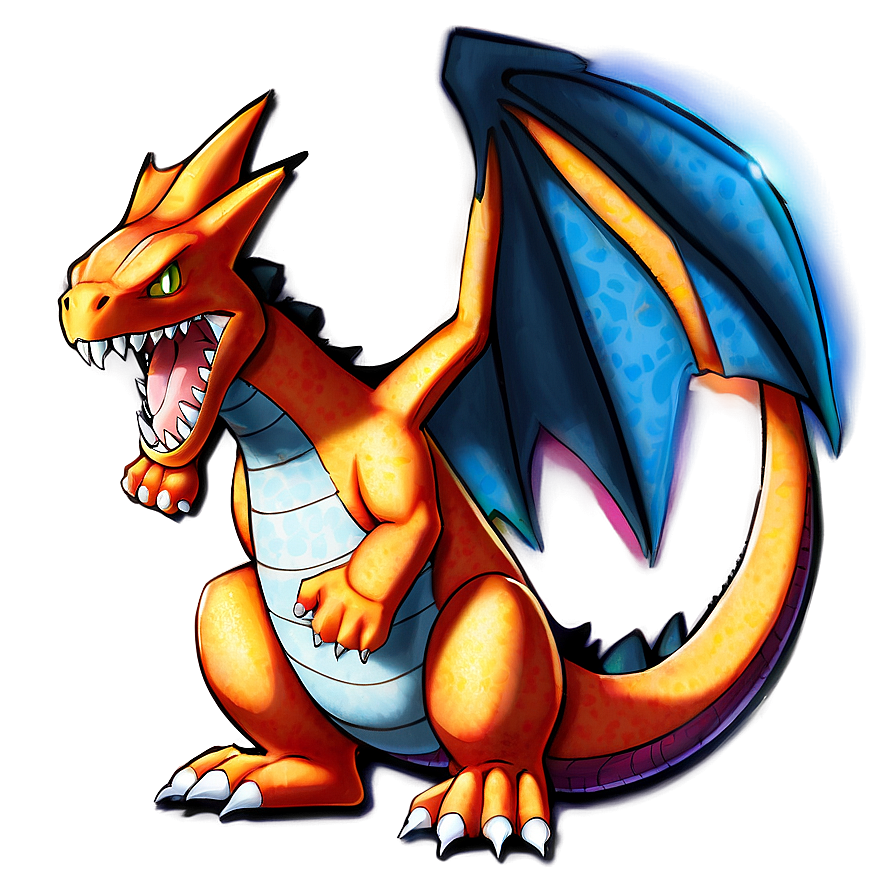 Charizard Mega Evolution PNG 05212024 PNG with transparent background