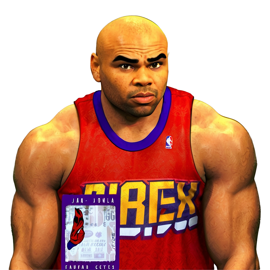 Charles Barkley Animated Character Png 06252024