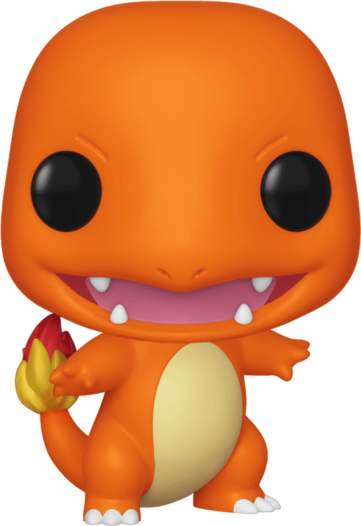 Charmander Pokemon Pop Vinyl Figure - Pokemon Funko Pop Charmander, HD Png Download PNG with transparent background