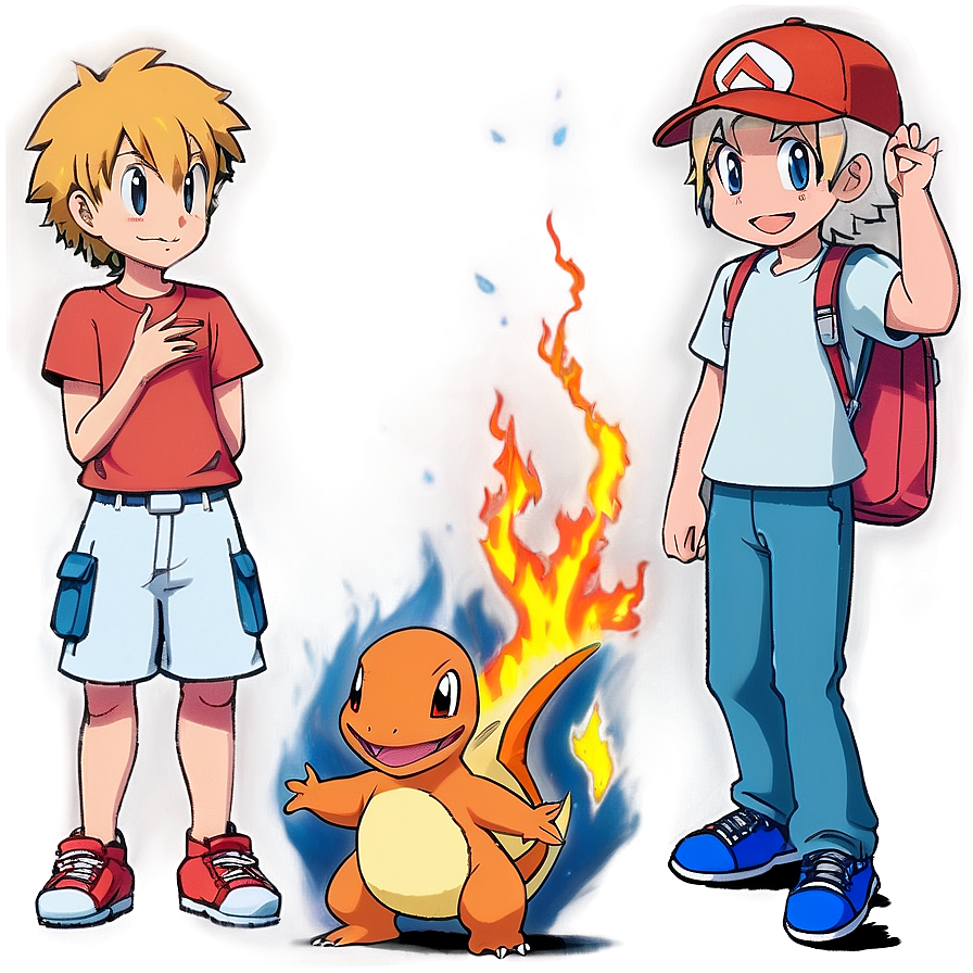 Charmander In Ash's Team Png 76