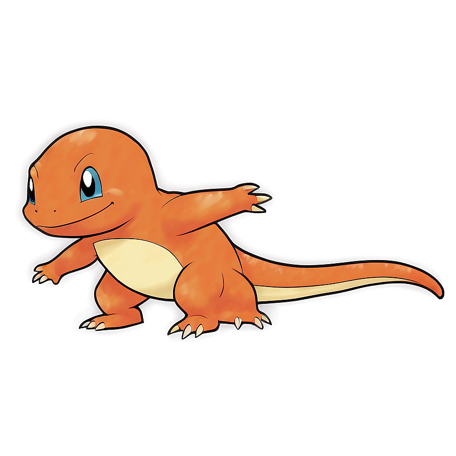 Charmander In Galaxy Theme Png Qwr80