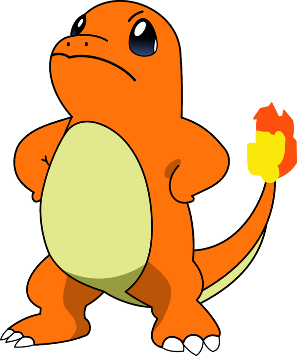 Charmander Pokemon Flame Tail Illustration