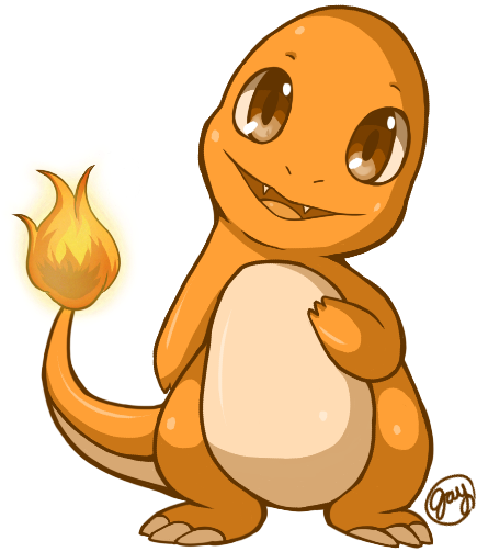 Charmander Pokemon Illustration.png