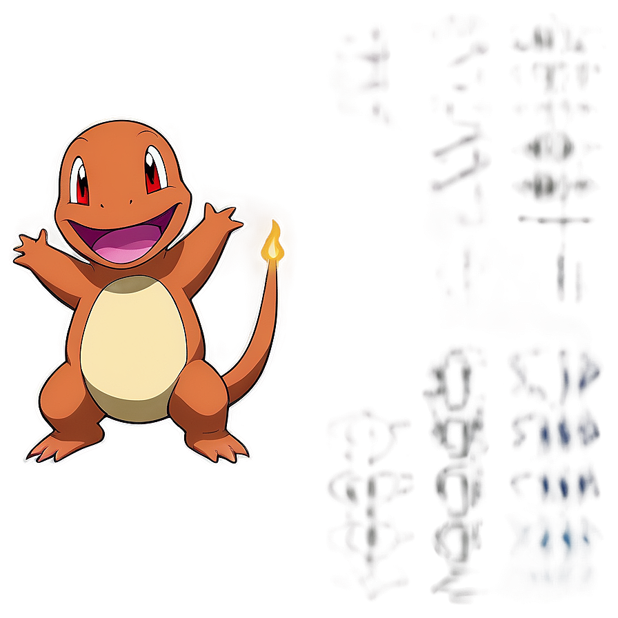 Charmander Pokémon Trainer's Choice PNG wuv PNG with transparent background