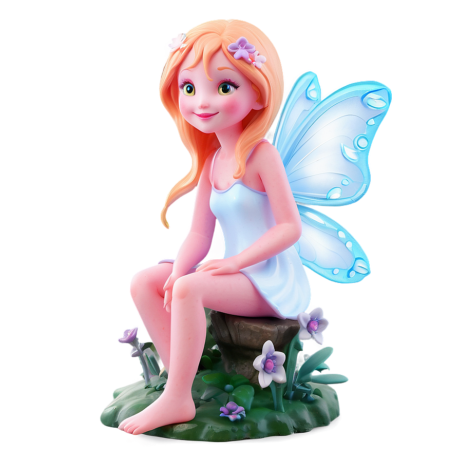 Charming Fairy Figure Png 73