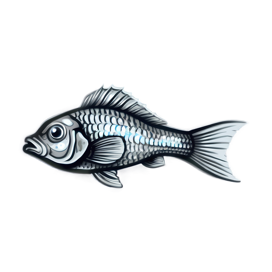 Charming Fish Drawing Png 73