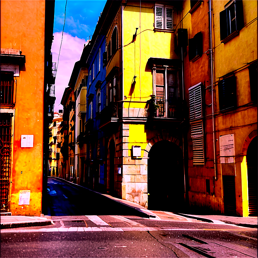 Charming Napoli Streets Png 06282024