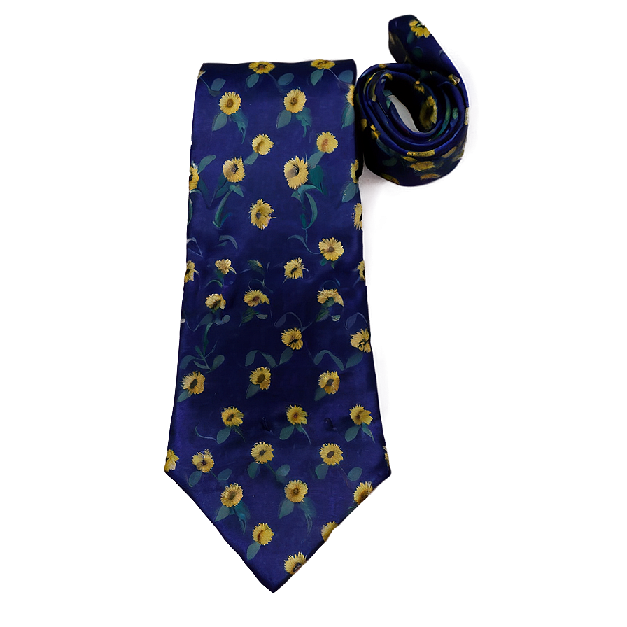 Charming Sunflower Tie Png 05242024