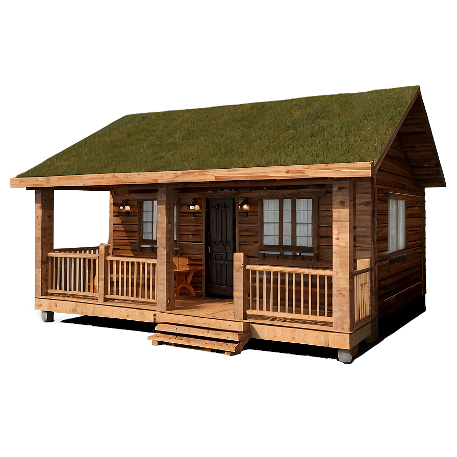 Charming Woodland Cabin PNG wdw PNG image with a transparent background, free high-resolution download