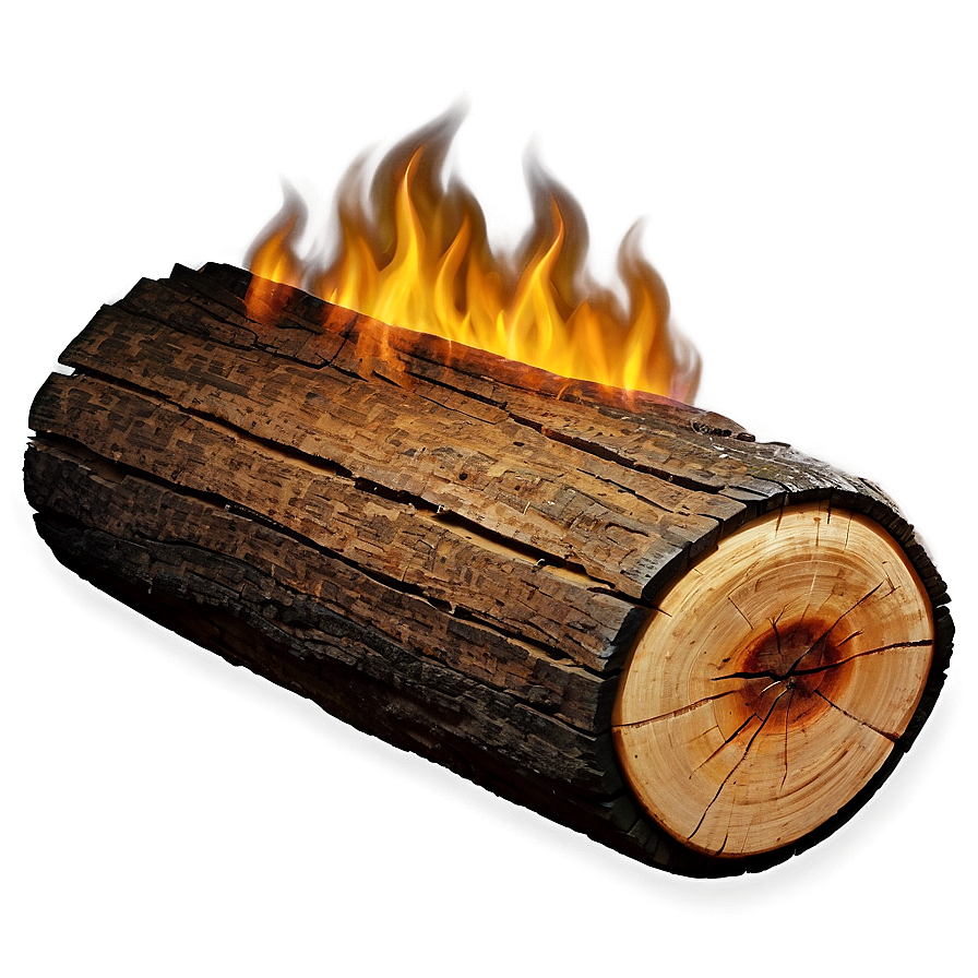 Charred Log Png 05252024