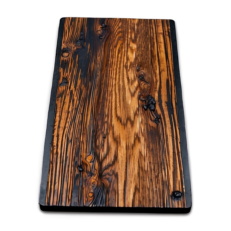 Charred Wood Board Design PNG uli28 PNG image with a transparent background, free high-resolution download