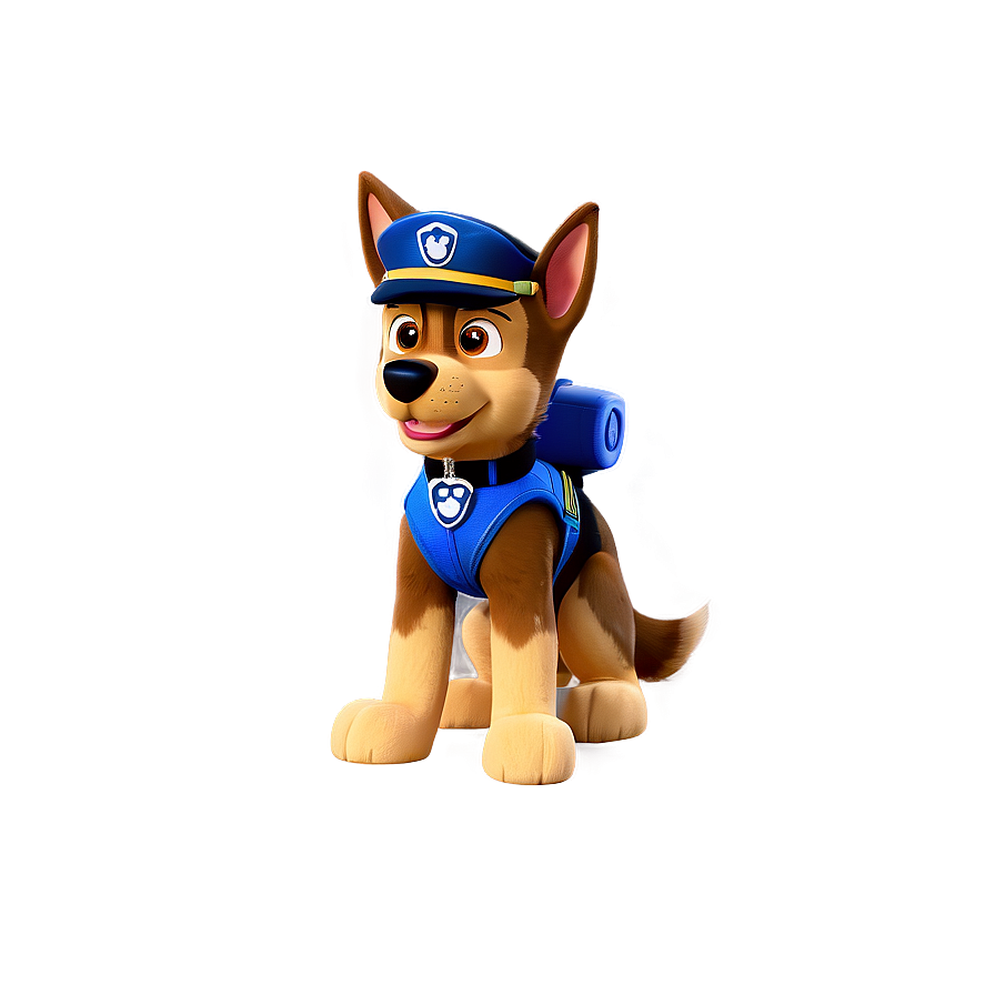 Chase German Shepherd Paw Patrol Png 05252024