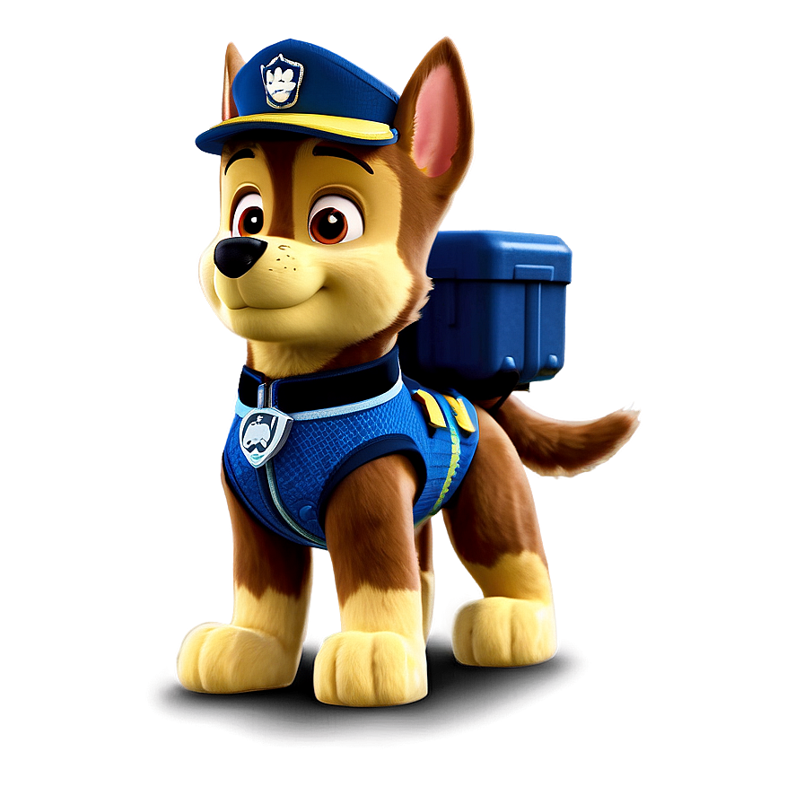 Chase on the Case Paw Patrol PNG 35 PNG with transparent background