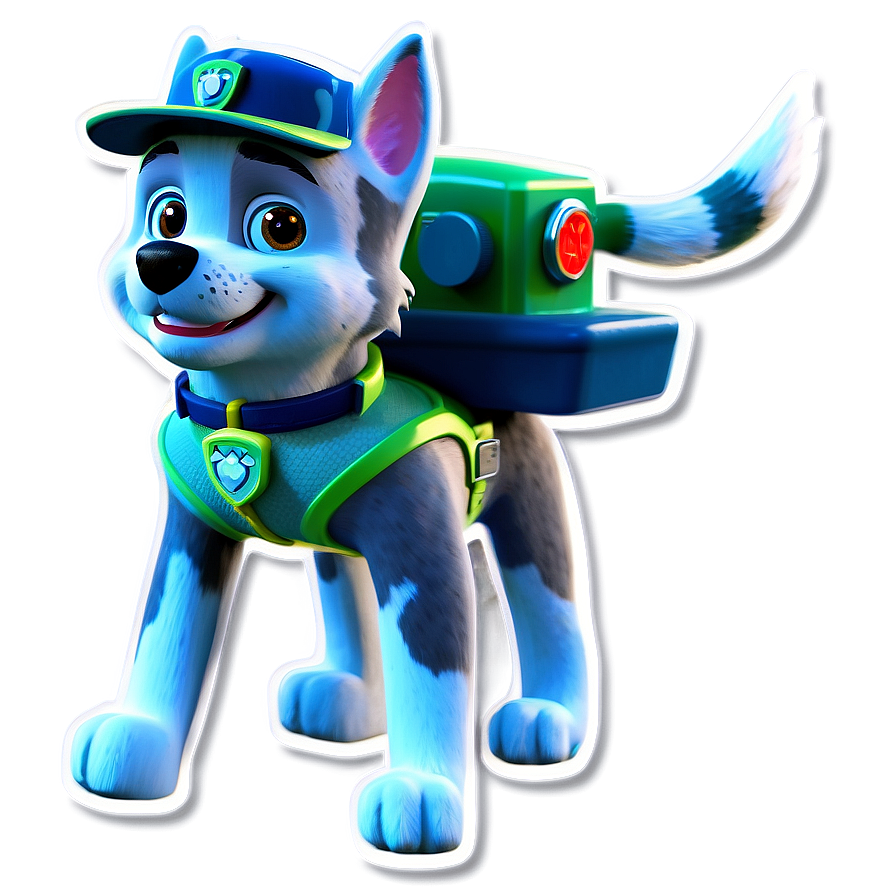 Chase Paw Patrol PNG 6 PNG image with a transparent background, free high-resolution download