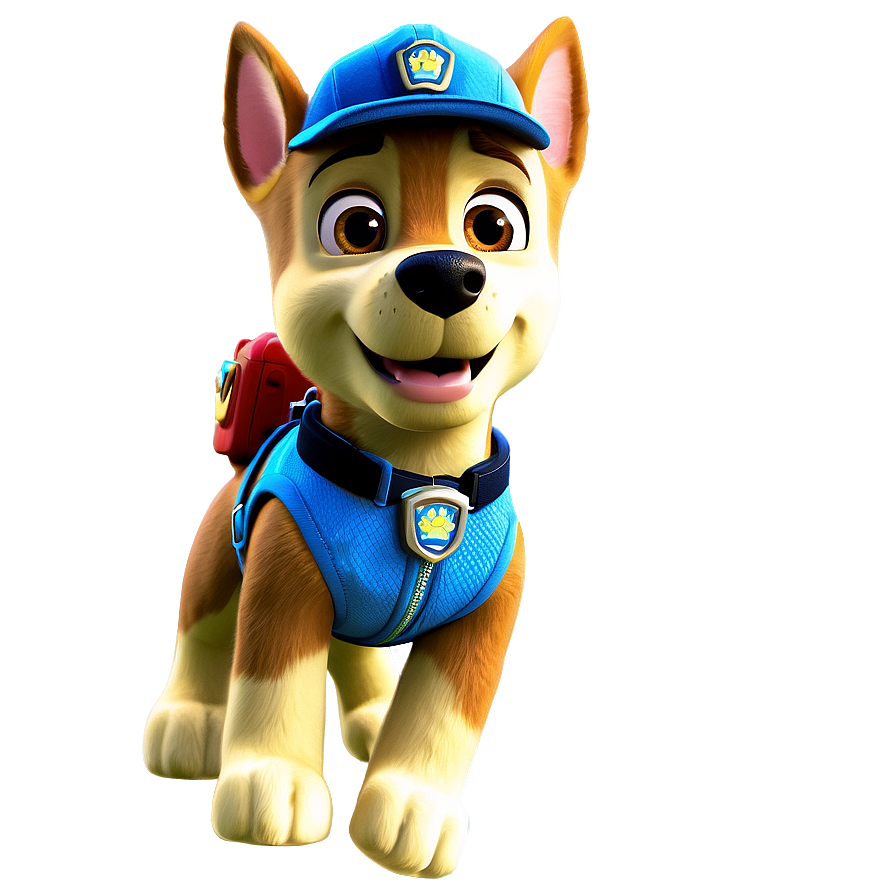 Chase Paw Patrol PNG agp47 PNG image with a transparent background, free high-resolution download