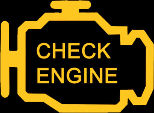 Check Engine Warning Symbol