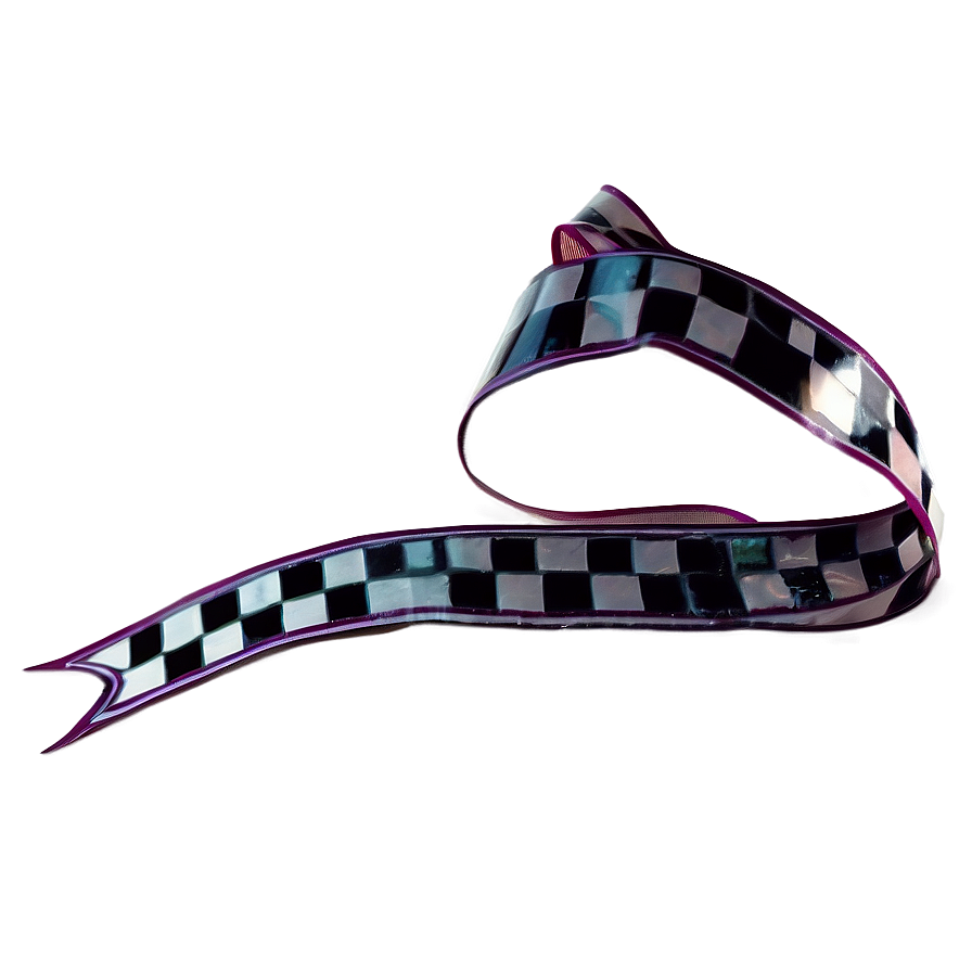 Checkerboard Ribbon Png 06242024