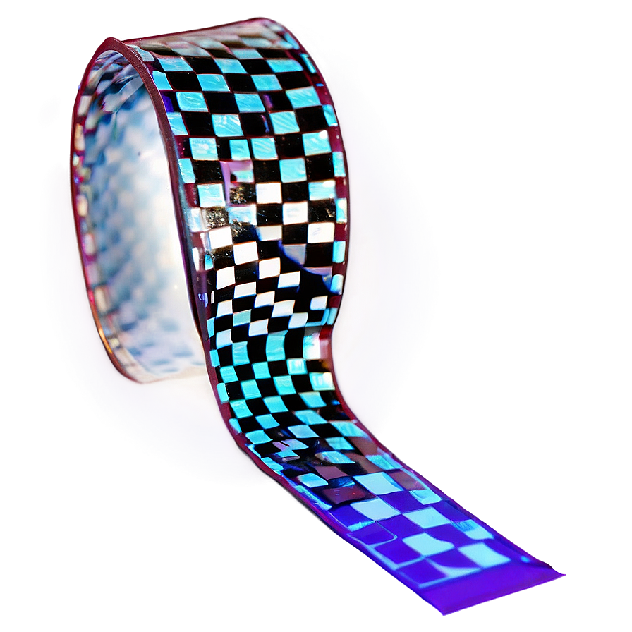 Checkerboard Ribbon Png Gvk