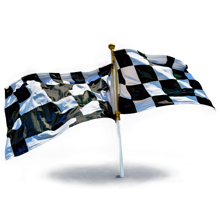 Checkered Flag Automobile Race Png Yub