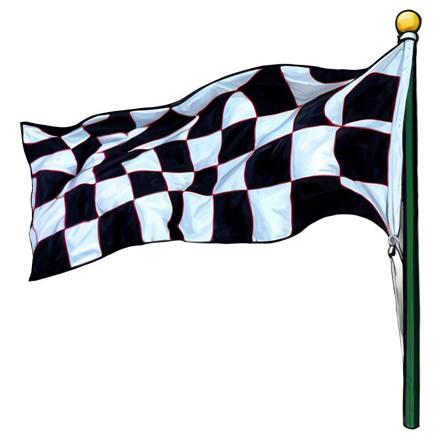 Checkered Flag Rally Finish Line Png 05212024