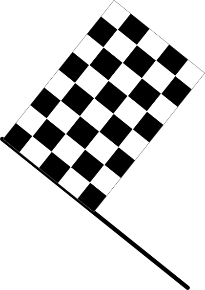 Checkered Flag Waving