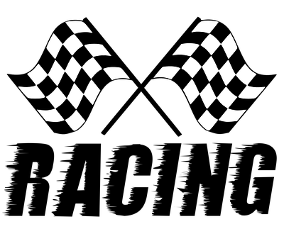 Checkered Flags Racing Symbol.jpg PNG with transparent background