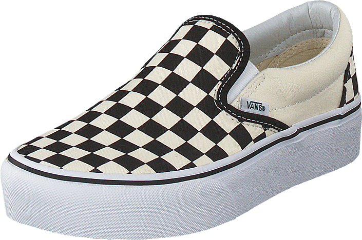 Checkered Mens Slip On Vans, HD Png Download PNG with transparent background