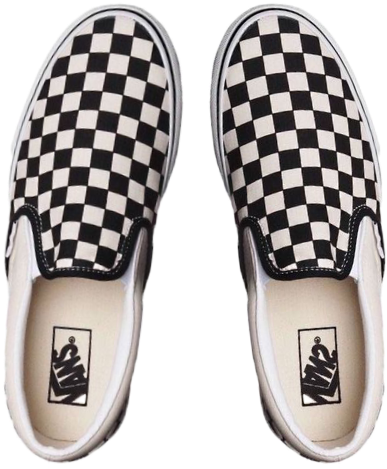 Checkered Slip On Shoes