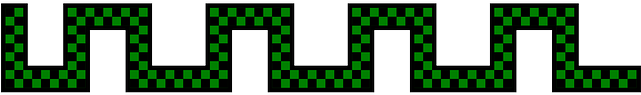 Snake, Green, Shape, Com, Checkered, Divider, Shapes - Green And Black Checkers PNG with transparent background