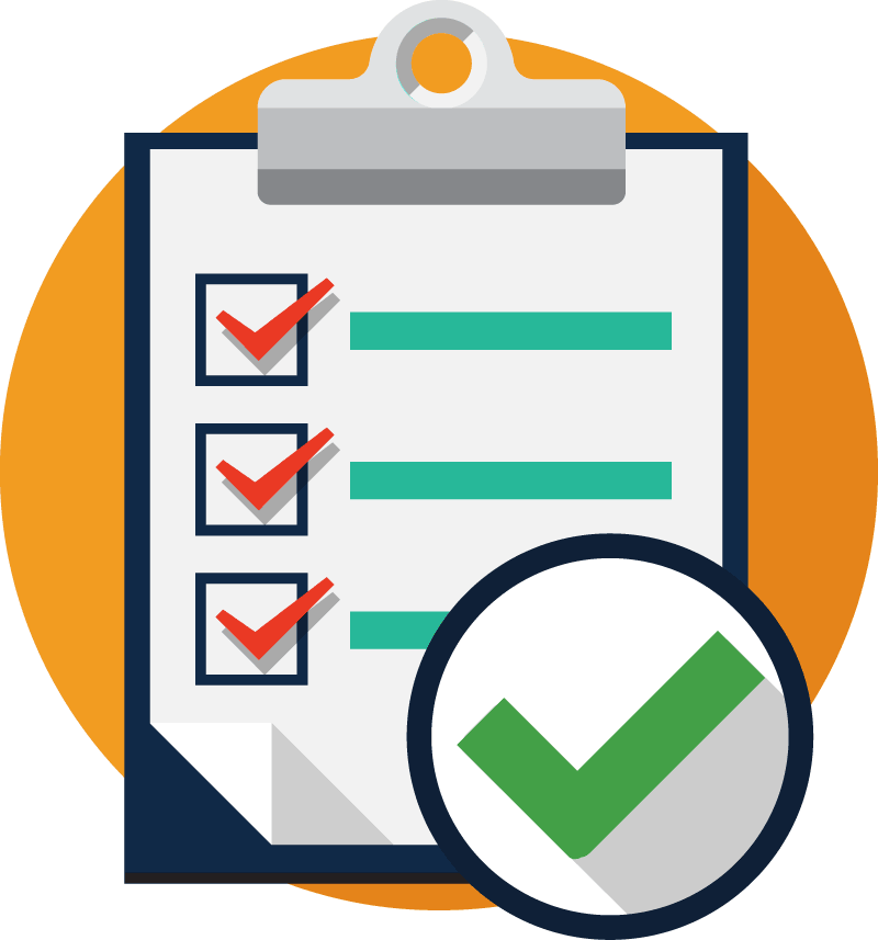 Checklist Clipboard Icon PNG with transparent background