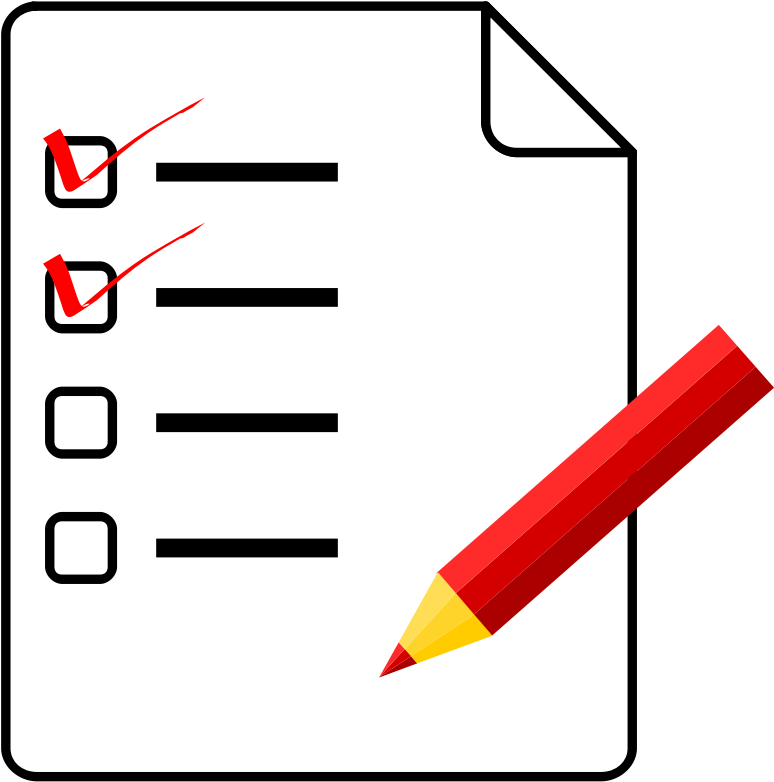 Checklist Completion Concept PNG with transparent background