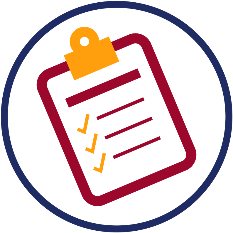 Checklist Icon Graphic PNG with transparent background