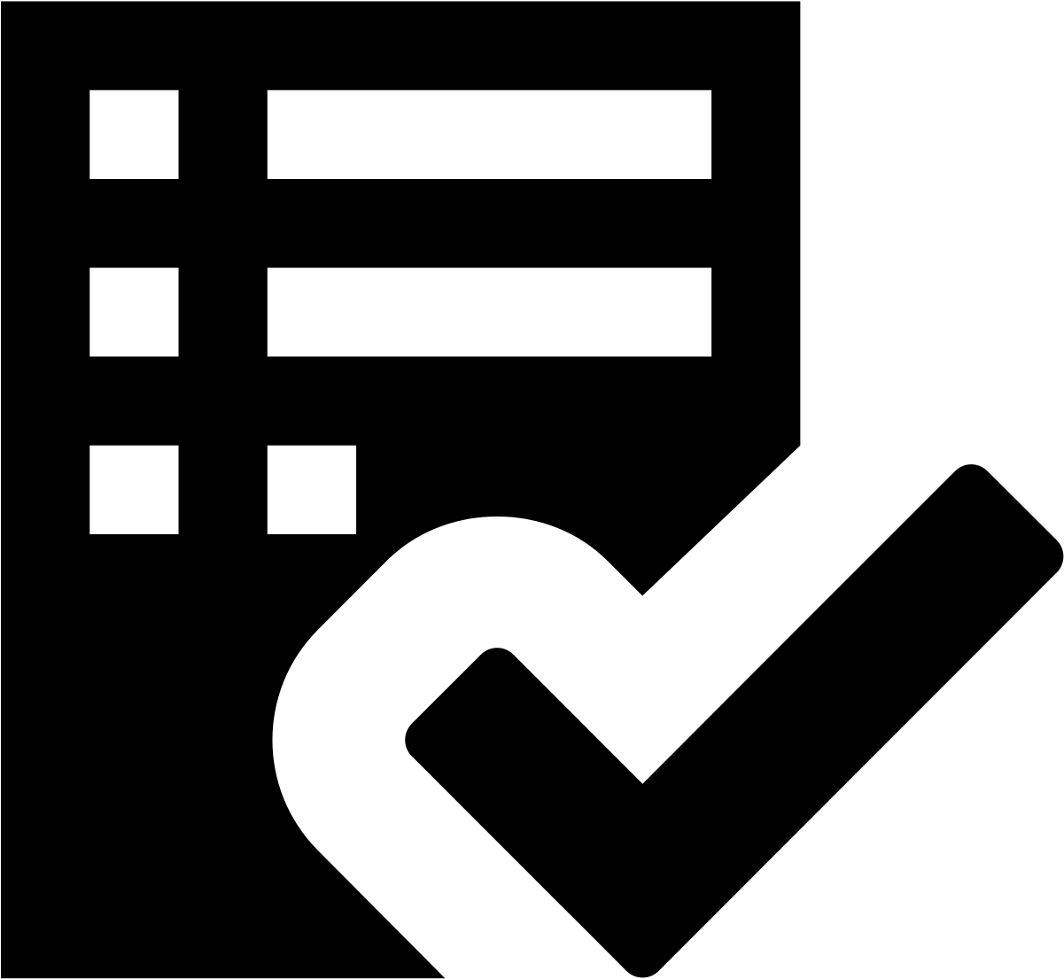Checklist Icon Graphic PNG with transparent background