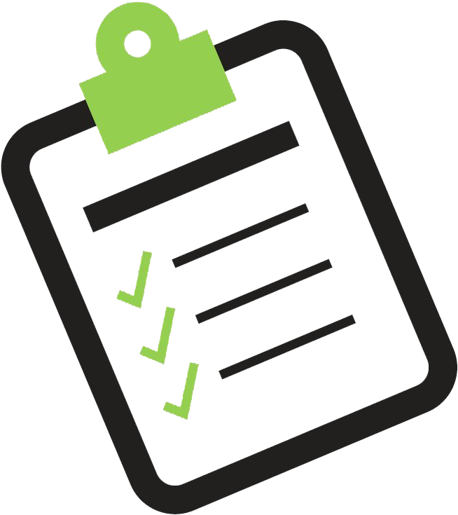 Checklist Icon Graphic PNG with transparent background