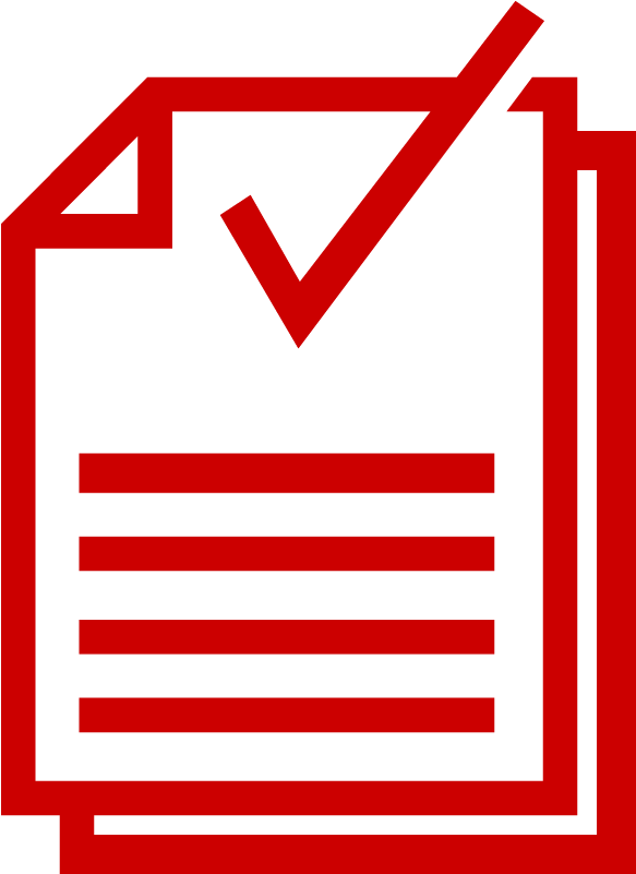 Checklist Icon Redand Blue