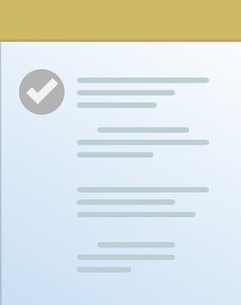 Checklist Icon Vector PNG with transparent background