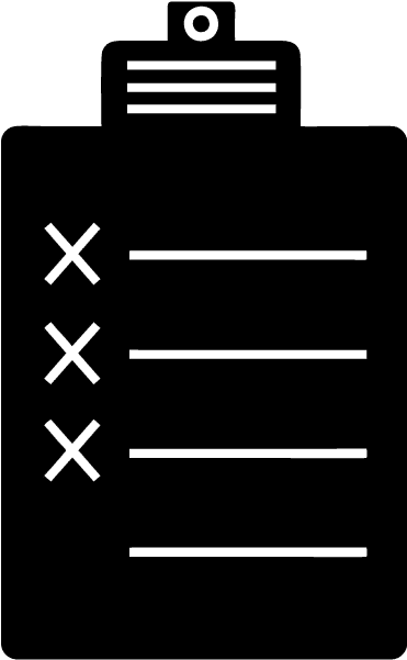 Checklist Icon Vector PNG with transparent background