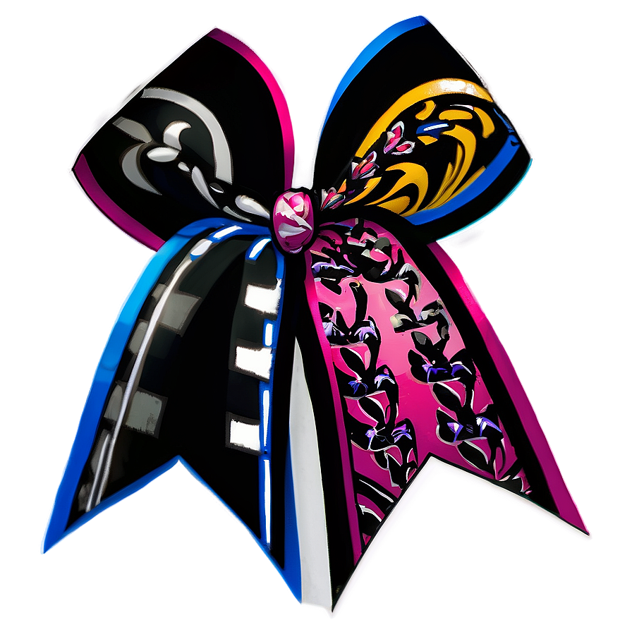 Cheer Bow Design PNG rdi19 PNG image with a transparent background, free high-resolution download