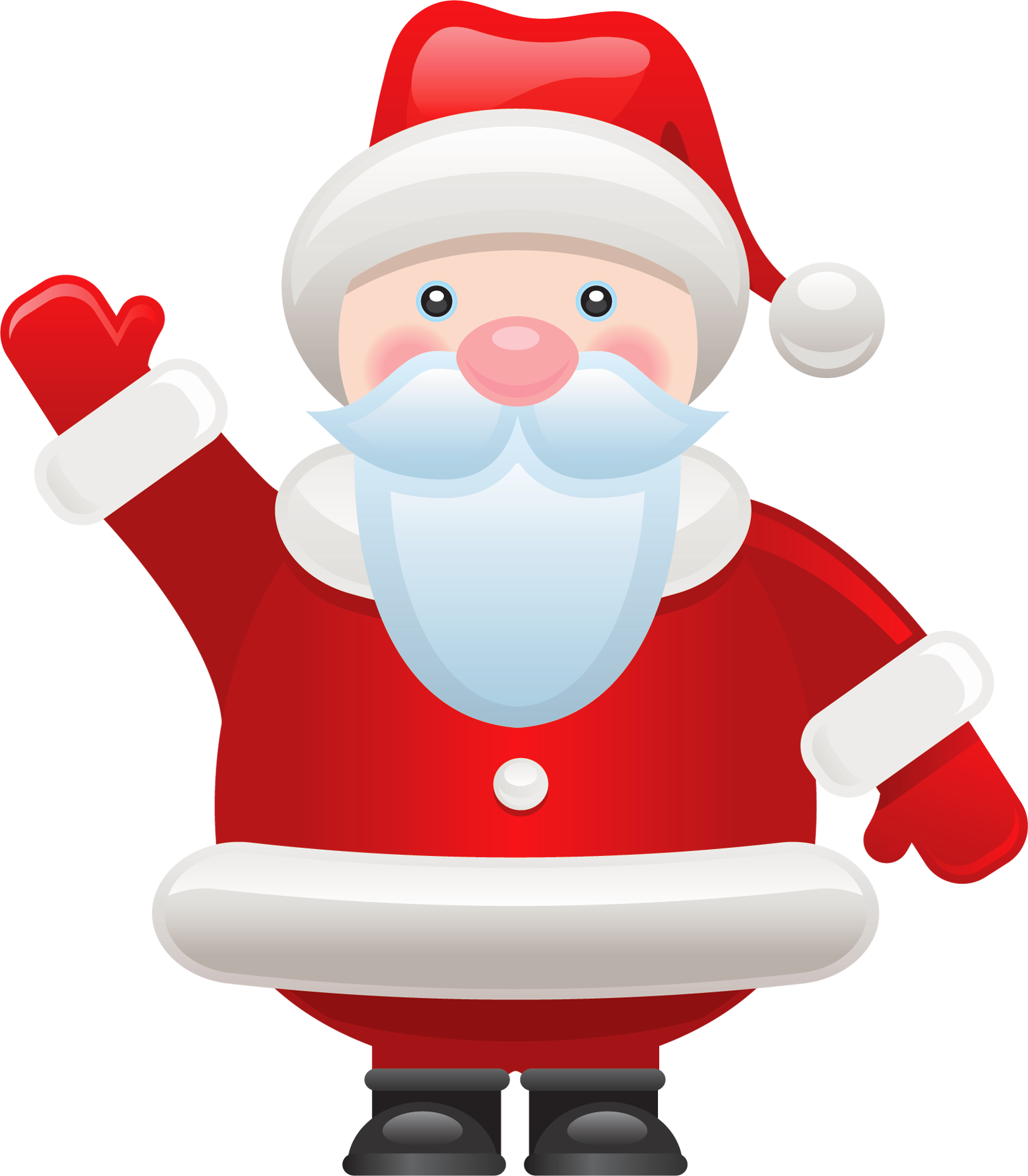 Cheerful Cartoon Santa Claus.png