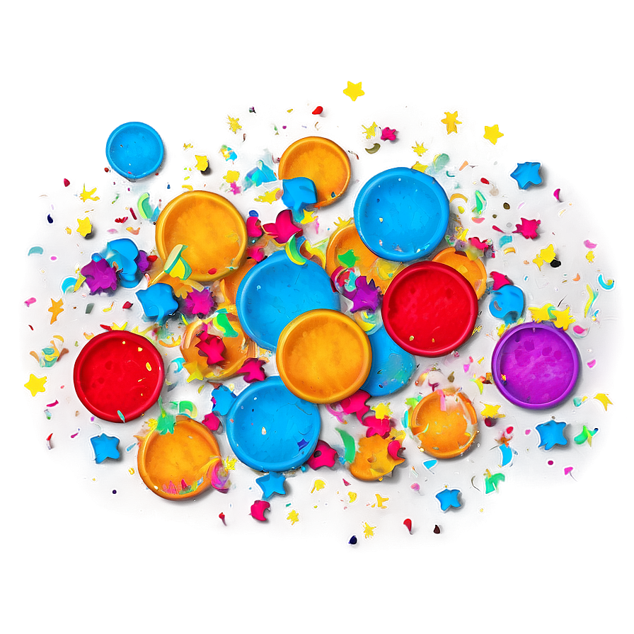 Cheerful Confetti Mix Png Bdv56