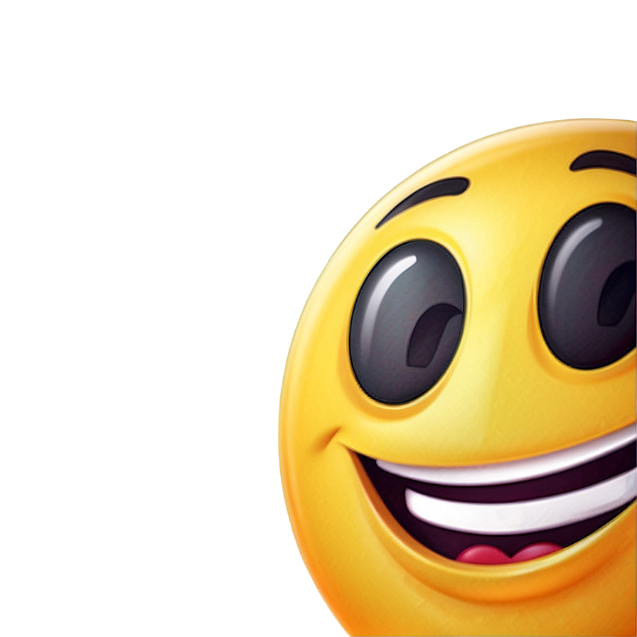 Cheerful Emoji Art Png Bln23