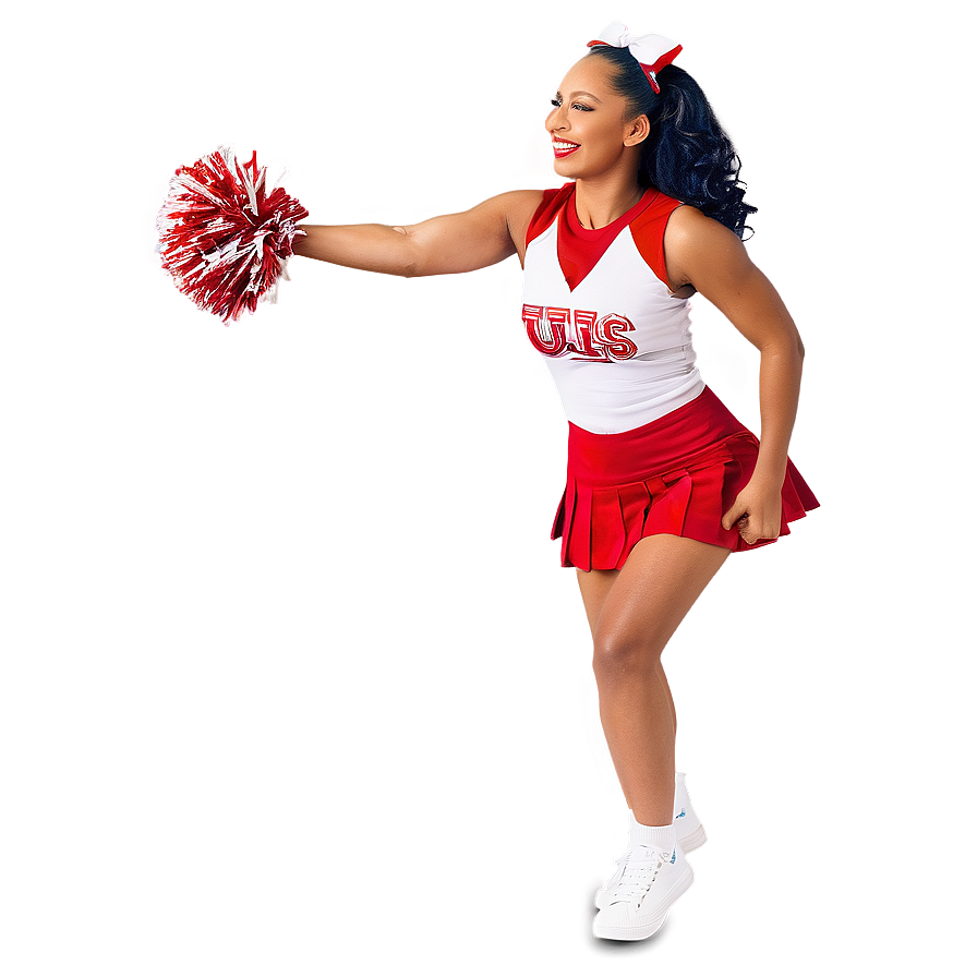 Cheerleader Action Shot Png Lrb89